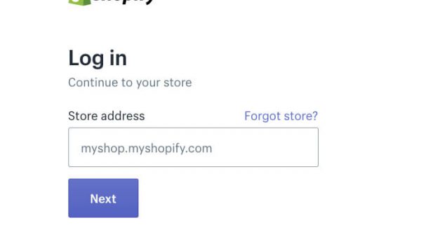 Shopify Login