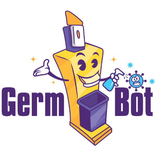 GermBot Logo by James Byrne After Dark Grafx Affordable Logo Design in San Diego
