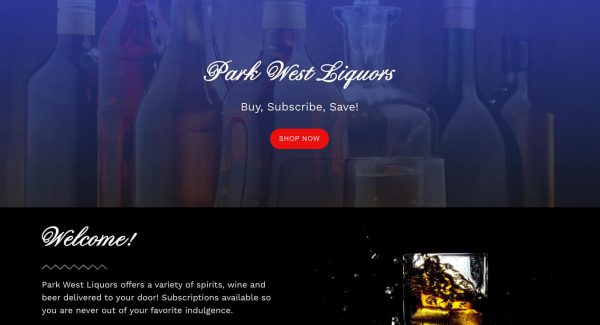 Shopify Developer San Diego - After Dark Grafx Park West Liquors