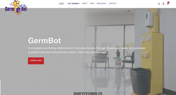 Germ-Bot.com - Shopify Expert Designer Developer After Dark Grafx