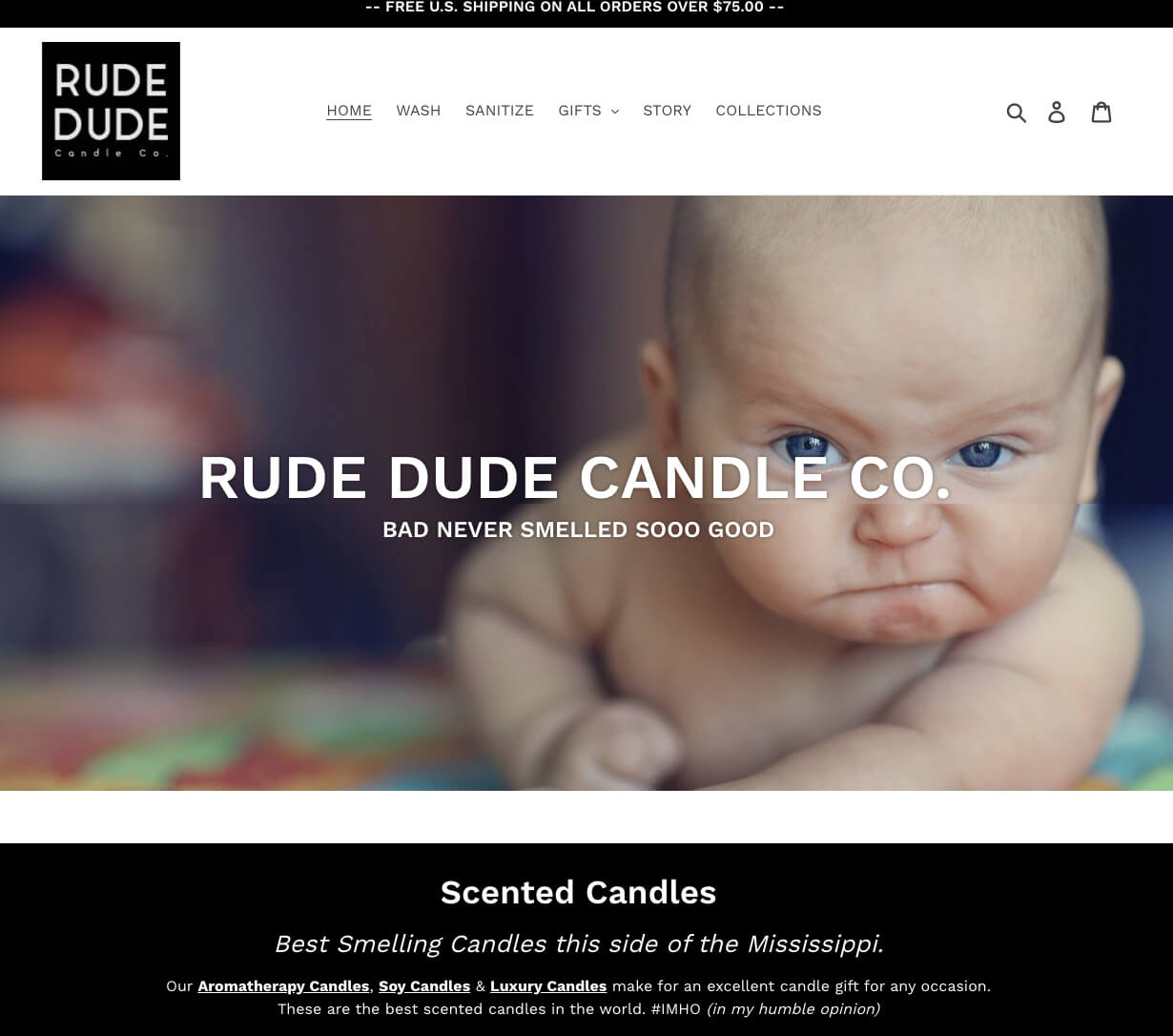 RudeDudeCandles.com