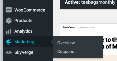 Where are Coupons Located in WooCommerce
